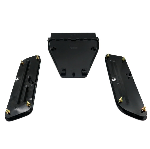 Fit for 08-17 Lancer Evolution EVO X CZ4A CJ,CY,CF Hood Bonnet Vents Ducts Honeycomb Insert Matte Black Finish