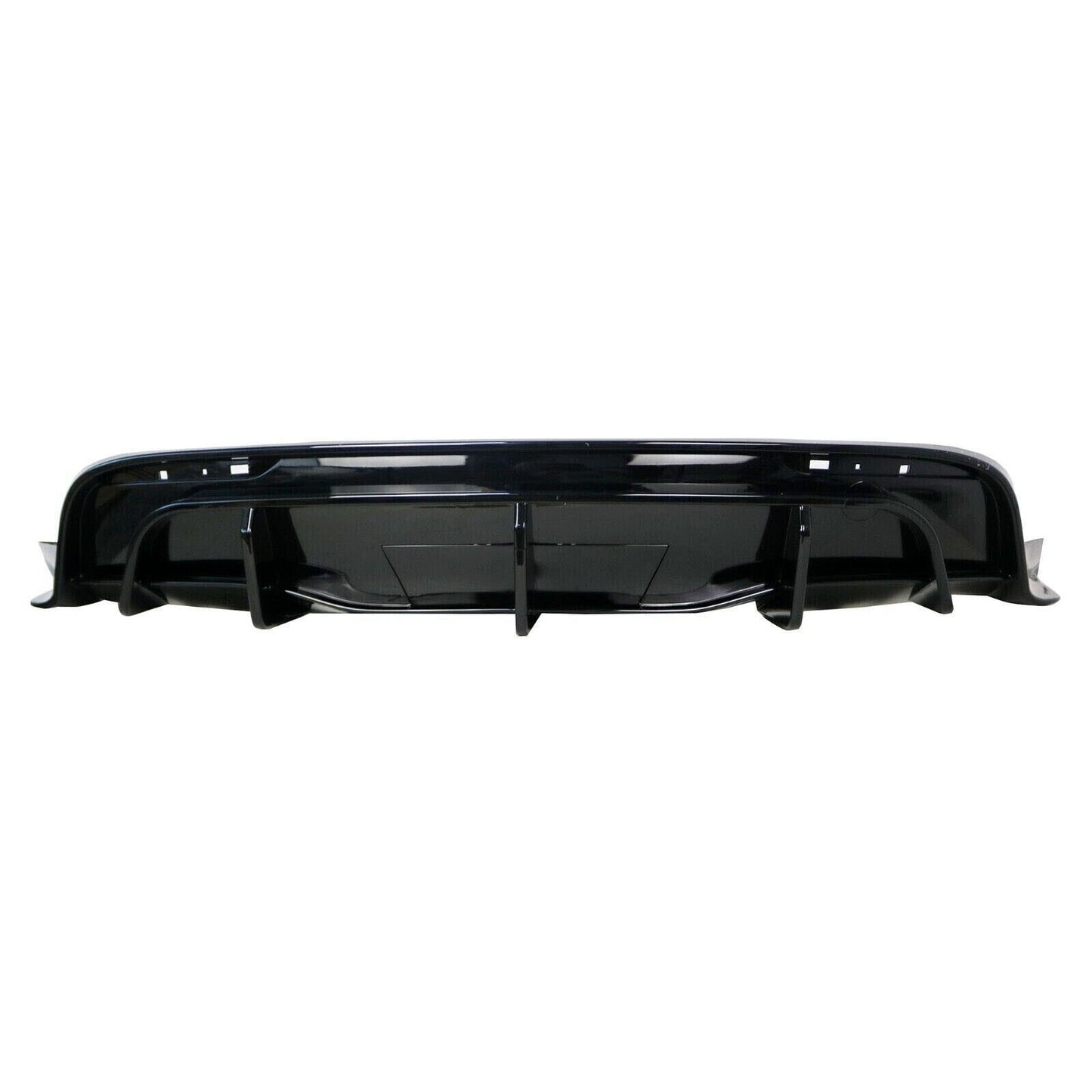 Fit for 20-22 Model Y Electric,SUV Rear Deep Fin Diffuser Gloss Blacked-Out Tow Hitch Opening