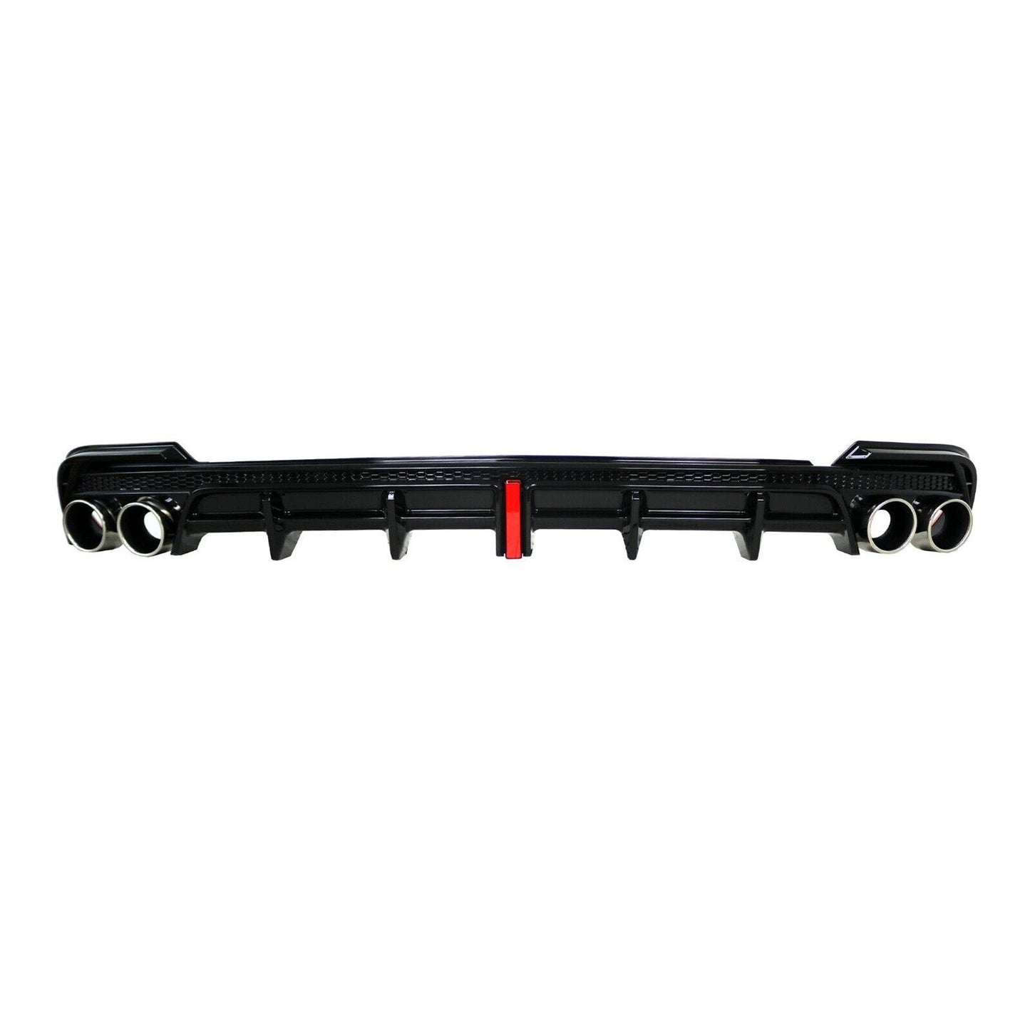 Fit for 18-22 Accord X Sedan Rear LED Brake Diffuser Kits Gloss Black AKASAKA V2
