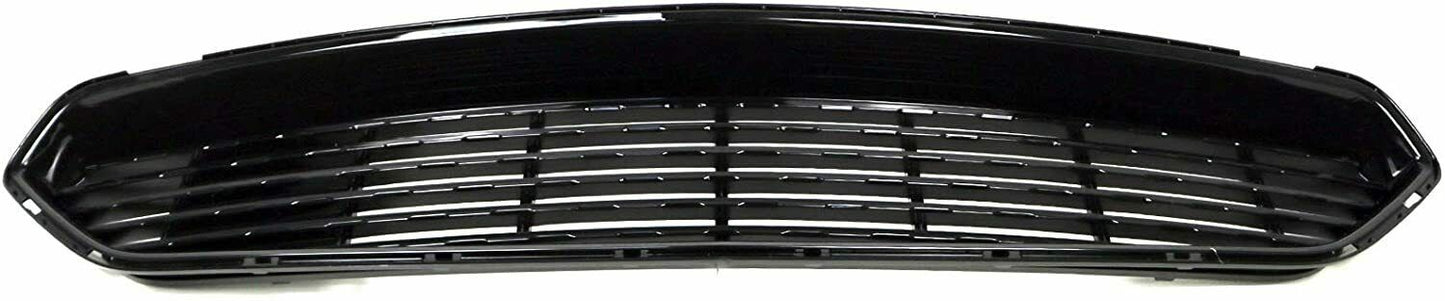 Fit for 18-20 Mustang Car Front Bumper Grille Grill Fascia Billet Gloss Black