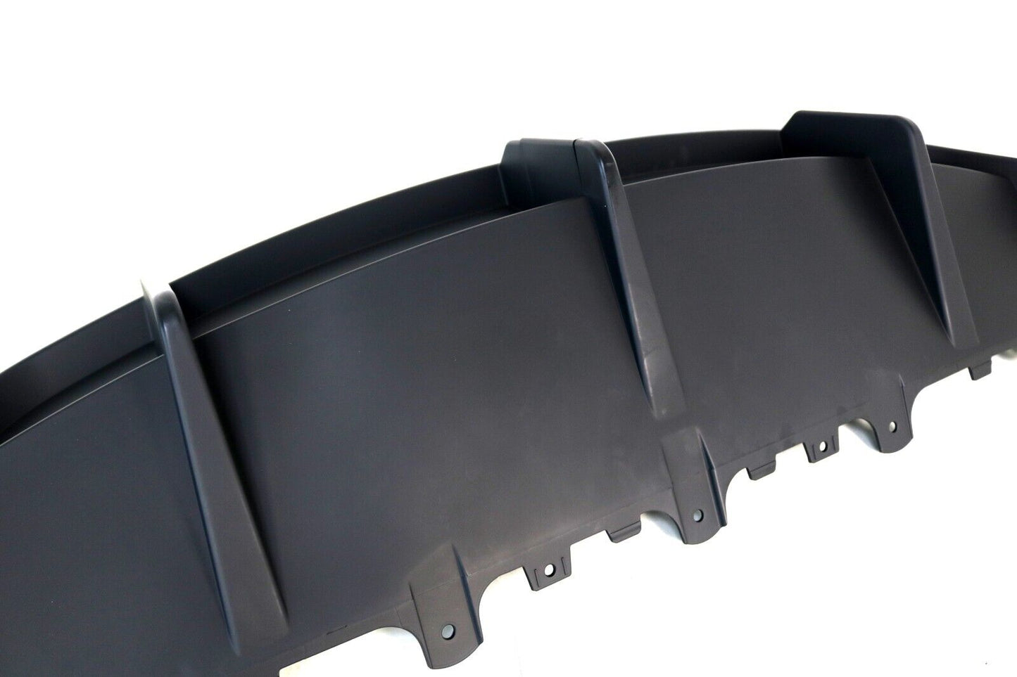 Fit for 20-22 Model Y Electric,SUV Rear Deep Fin Diffuser Flat Matte Black Tow Hitch Opening