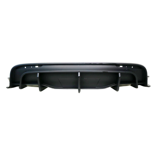 Fit for 20-22 Model Y Electric,SUV Rear Deep Fin Diffuser Flat Matte Black Tow Hitch Opening
