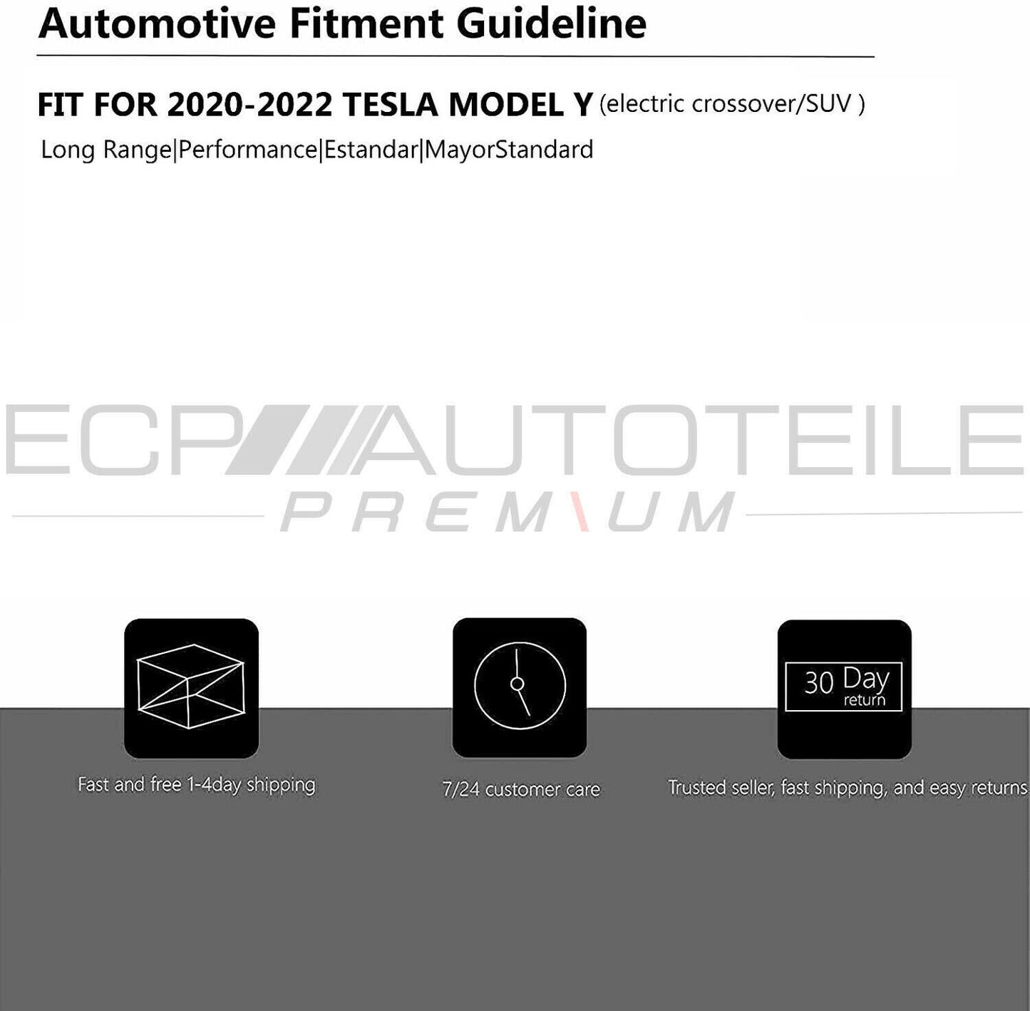 Fit for 20-22 Model Y Electric,SUV Rear Deep Fin Diffuser Carbon Fiber Look Tow Hitch Opening