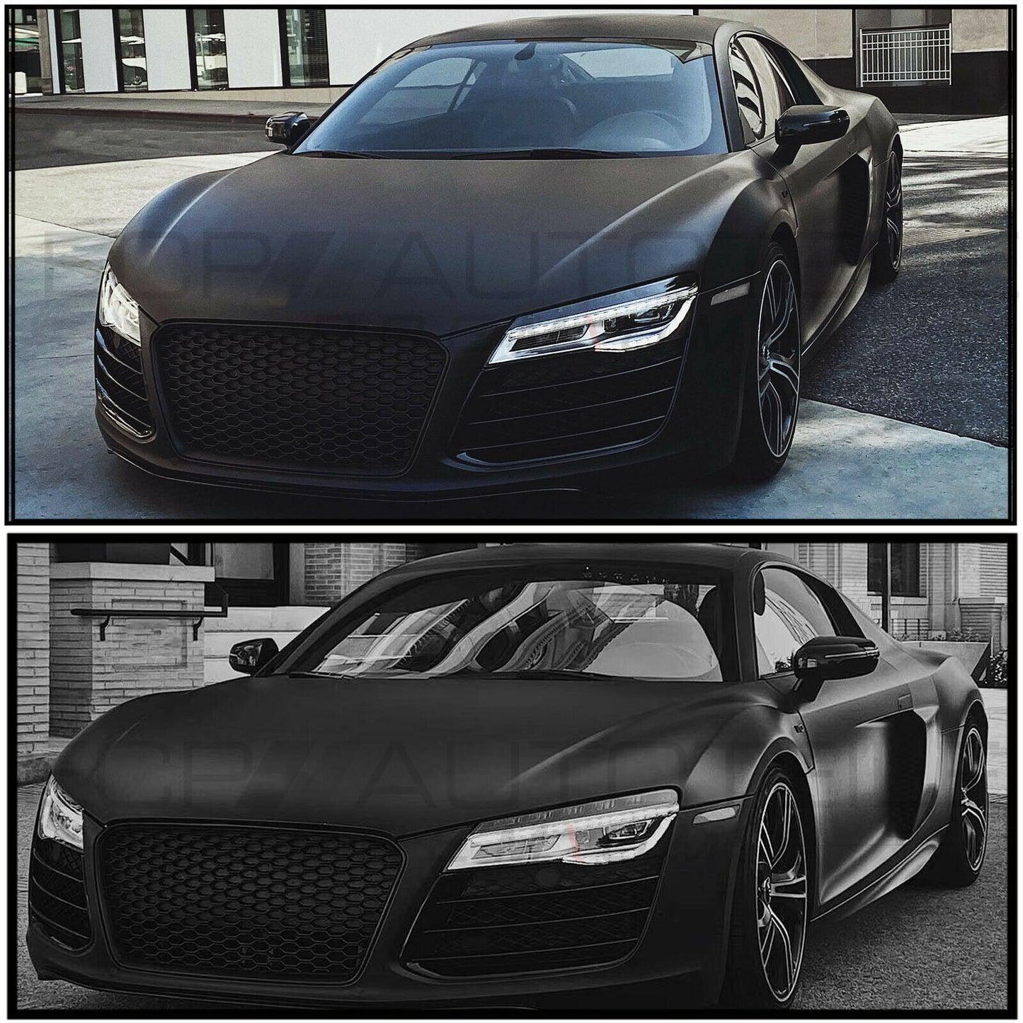 Fit for 13-15 R8 GT 42 Gen1 Car Kühlergrill Grill Grille Matte Finish Euro Style