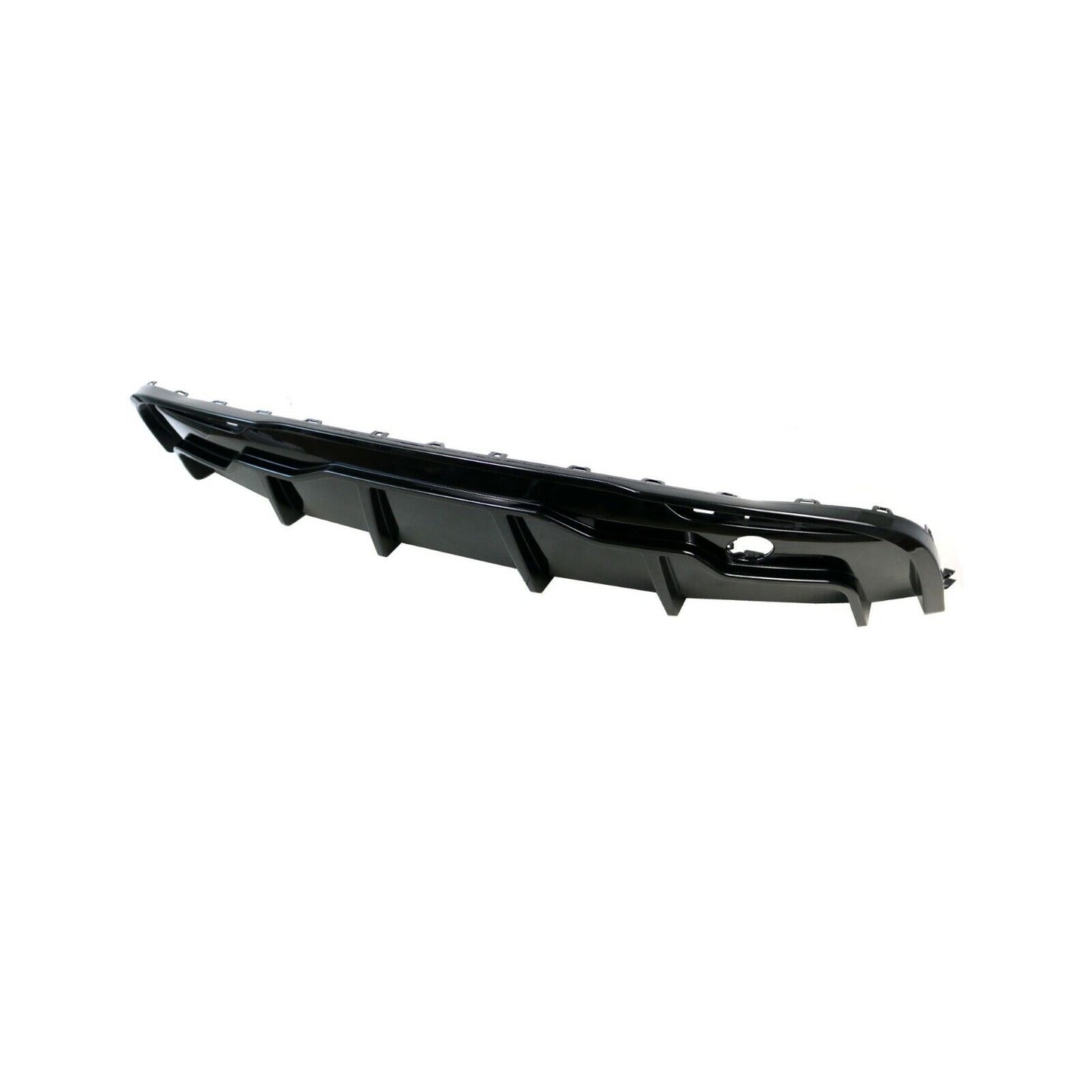 Fit for 20-22 Model Y Electric,SUV Rear Wide Fin Diffuser Gloss Blackout Fast Type