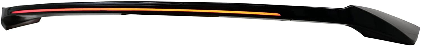 Fit for 18-22 Accord X CV1 CV2 Rear Trunk Wing Spoiler Gloss Blackout[Red LED Brake!]
